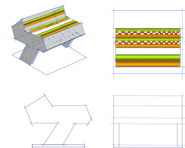 Pasta Machine Sketch