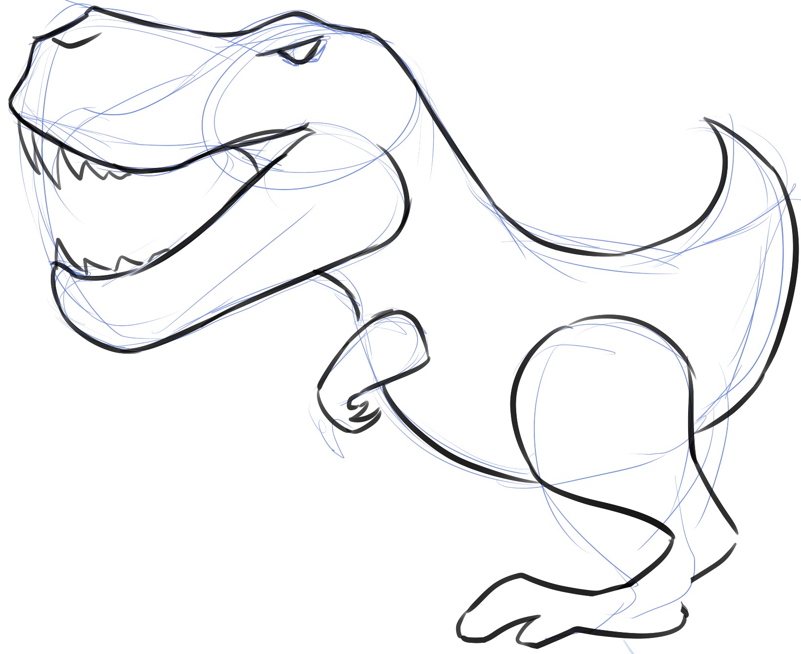 T-Rex Sketch